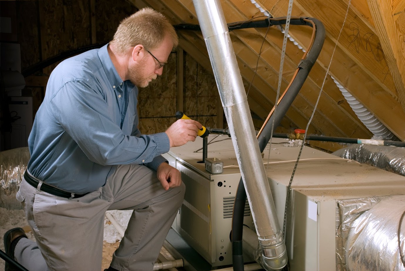 new furnace installation by a professional